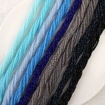 [2-404C]크리스탈 론델컷 1mm 약1.8x2.5mm OP 1줄(약190개)