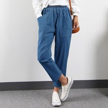 스윗타임 제이데님배기팬츠 S~3XL 빅사이즈 자체제작 청바지 스판 편한 포켓