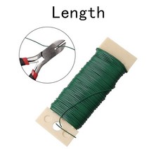 원예 식물 재배 정원 꽃꽂이 도구 키트 꽃 테이프 줄기 랩 녹색 와이어 꽃다발 꽃집을위한