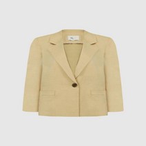 [KL] 린넨 원 버튼 자켓 KWJKMG0100