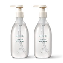 피부 보습 진정 아로마티카 수딩 알로에 베라 젤 300ml x 2