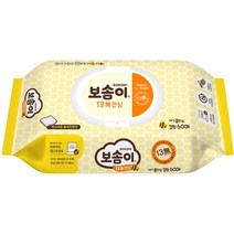 보솜이 아기 안심물티슈 캡형 60매 물티슈, 24팩
