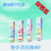 원샷 리프레쉬 구강 스프레이 청결제 입냄새제거제 10ml 스피아민트향 4개