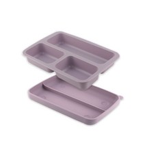 하이비 올스텝 흡착식판 실속구성 흡착판1개+플레이트1개, 라일락