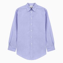 [메종마틴마르지엘라] [명품]22FW 스티치 코튼 페일 블루 여성 셔츠 SI0DL0001