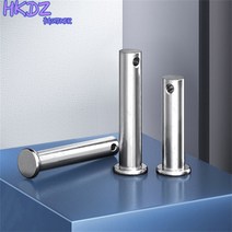 pcb 서포트 m2 지지대 M3 M4 M5 M6 M8 M10 304 스테인레스 스틸 샤프트 플랫 헤드 구멍 포함 원통형 핀, 01 1pc_29 M6x40mm