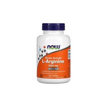 NOW FOODS 나우푸드 엘 아르기닌 1000mg 120정 아르지닌