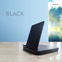 높이조절책상 높낮이조절 스탠딩 책상 접이식 태블릿 휴대폰 데스크탑 스탠드 홀더 조절 가능한 브래킷 휴, 01 Black