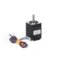 스테퍼모터 소형모터 펌프 미니 스텝 모터 네마 11 2 상 4 리드 12kg.cm² 40mm 길이 저소음 스테퍼, 한개옵션0