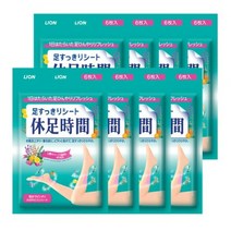 휴족시간 쿨링시트, 6개입, 27개