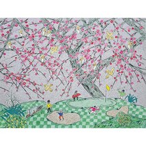 아트컨티뉴 이왈종 b1945 제주생활의 중도 판화 그림