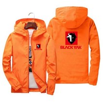 배달용우비 BLACKYAK 2023 남성용 방수 브레이커 코트 지퍼 후드 재킷 빠른 건조 스포츠 아웃웨어 스토퍼