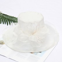 KORELAN 여름 한국어 버전 꽃 메쉬 태양 모자 비치 자외선 차단제 태양 모자 여성 오르간자 탑 모자