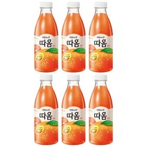 빙그레 따옴 자몽 730ml 6개