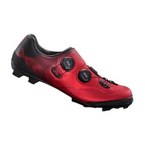 시마노 2022 XC7 XC702 산악 MTB 슈즈, 와이드 43 (271.8mm), 레드