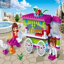 블록 스트리트카페 블럭어린이 유치원 3세 장난감 남자아이 블록종류 아기