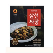 청정원 간편식 청정원 매콤한 삼선짜장 180g 집밥 도시락 식자재 캠핑 별미, 30개