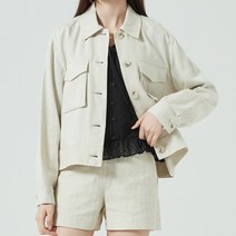 [미쏘]린넨 투포켓 점퍼