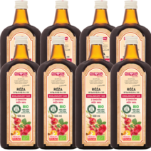 1979폴스카로자 유기농 로즈힙 퓨레 주스 원액 500ml, 8개