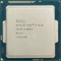 오리지널 I3 4130 4150 4160 4170T 듀얼 코어 G3420 1150 핀 분산기 데스크탑 CPU 프로세서, i3-4150