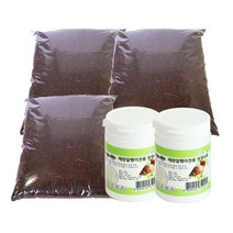 벅스앤미 코코피트3봉 달팽이사료2통 묶음, 240g, 6L, 2세트