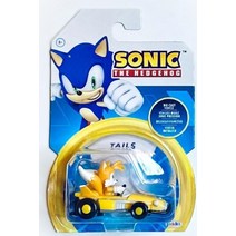 Sonic The Hedgehog 6.4cm(2.5인치) - 카트 레이서 1:64 스케일 (테일 월윈드 스포츠), Tails Whirlwind Sport