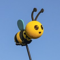 차량용 안테나 볼 New Pilot Antenna Topper For Mini Cooper Universal Cartoon Doll Balls EVA Foam Funn, 01 Little Bee