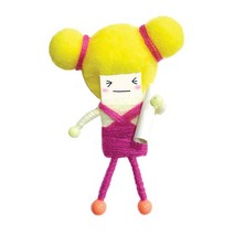 걱정인형 만들기 DIY 1개 세트 장식소품, B 타입 색상 랜덤