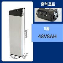 36V48V 전기 자전거 배터리 전동차 내장 리튬 전지
