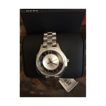 새상품 MARC BY MARC JACOBS HENRY 여성용 스켈레톤 SS 실버 다이얼 MBM3337 시계 명품 여성