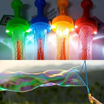 2개세트 led 초 대용량 대형 자이언트 킹 빅 사이즈 대왕 비눗방울 비누방울 3배 용량, led 280ml 2개(색상랜덤)