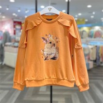 게스키즈 NC12 바니 프릴 돌먼 티 G17KAT050-Y2