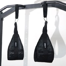 에이치닷피트니스 AB 스트랩 슬링 행잉레그레이즈, 레드