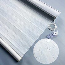 Ready Made Window 블라인드 방수 얼룩말 더블 레이어 롤러 쉐이드 for, 01 G28-1_01 Customized