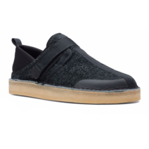 클락스 트랙 Taiyo Mens Black Casual Shoe 26165983