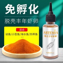 생 브라인 쉬림프 물벼룩 냉브 생브 부화기 껍질을 벗긴 소금물 새우 알은 알을 부화시킬 수 있습니다 어린 물고기 싸움 구피 오픈 피드 멸치 열대어 음식 작은 생선 음식, 무부화 포격 240g 무료 먹이 2종 세트