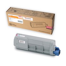 OKI 정품토너 46490610 빨강 C532dn 6K C532DN, 단일 수량