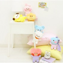 BT21 쿠키 치미 타타 인형 알제이 슈키 망 쿠션 미니니 애착인형, 슈키5763