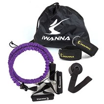 [WINZI_마켓] 운동튜브 재활용튜빙세트 스트레칭운동밴드 운동용튜브 홈스트레칭도구 튜브, 아리아니코스▶ 아이워너 패브릭 튜빙세트 퍼플 약, 아리아니코스▶