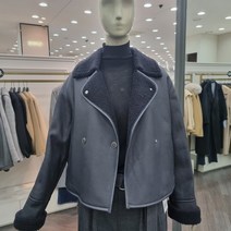 양털카라리얼무스탕 (SALE31161 네이비)