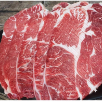 [황학고기] 곡물먹인 칼집 소 목등심 500g (호주산 곡물등급)