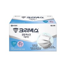 크리넥스 일회용 건강 마스크 대형, 9박스, 30장