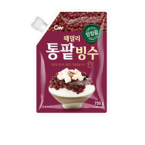 CW/청우 패밀리 통팥빙수 750g/빙수팥, 8개