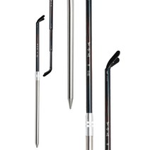 강원산업 자수정큐 민물받침대 뒷꽂이 땅꽂이 낚시대고정 낚시대받침대, 4절