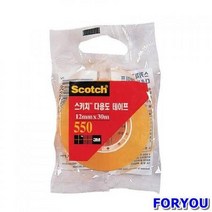 ForU977 3M 다용도테이프 리필 12mm 30m 박스 144개 문구용품 풀 사무용품