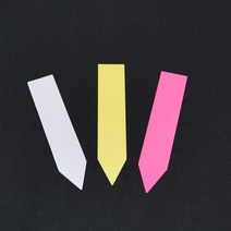 LJY417027PP 화이트 화분이름표 스틱 라벨(대 100개) 9x2cm, 핑크