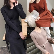 슬림핏 DS롱원피스 허리끈 원피스 드레스 롱원피스 럭셔리 원피스