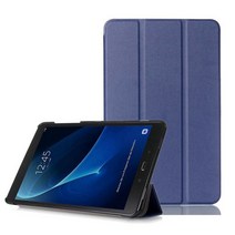 삼성 갤럭시탭A6 10.1 SM-T580 T585 T585NO 북커버 케이스, 검정