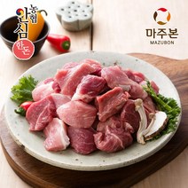 신선식품(브랜드없음) [농협안심한돈] 냉장 잡육 찌개용 500g, 단품없음