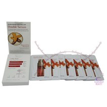 클라랑스 Clarins Double Serum Complete Age Control Concentrate .03ozx7 New In Box 109489, 3 Packs For 3 Weeks